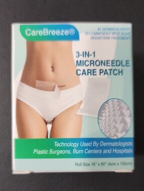 CareBreeze 3-in-1 Microneedle Care Patch - White